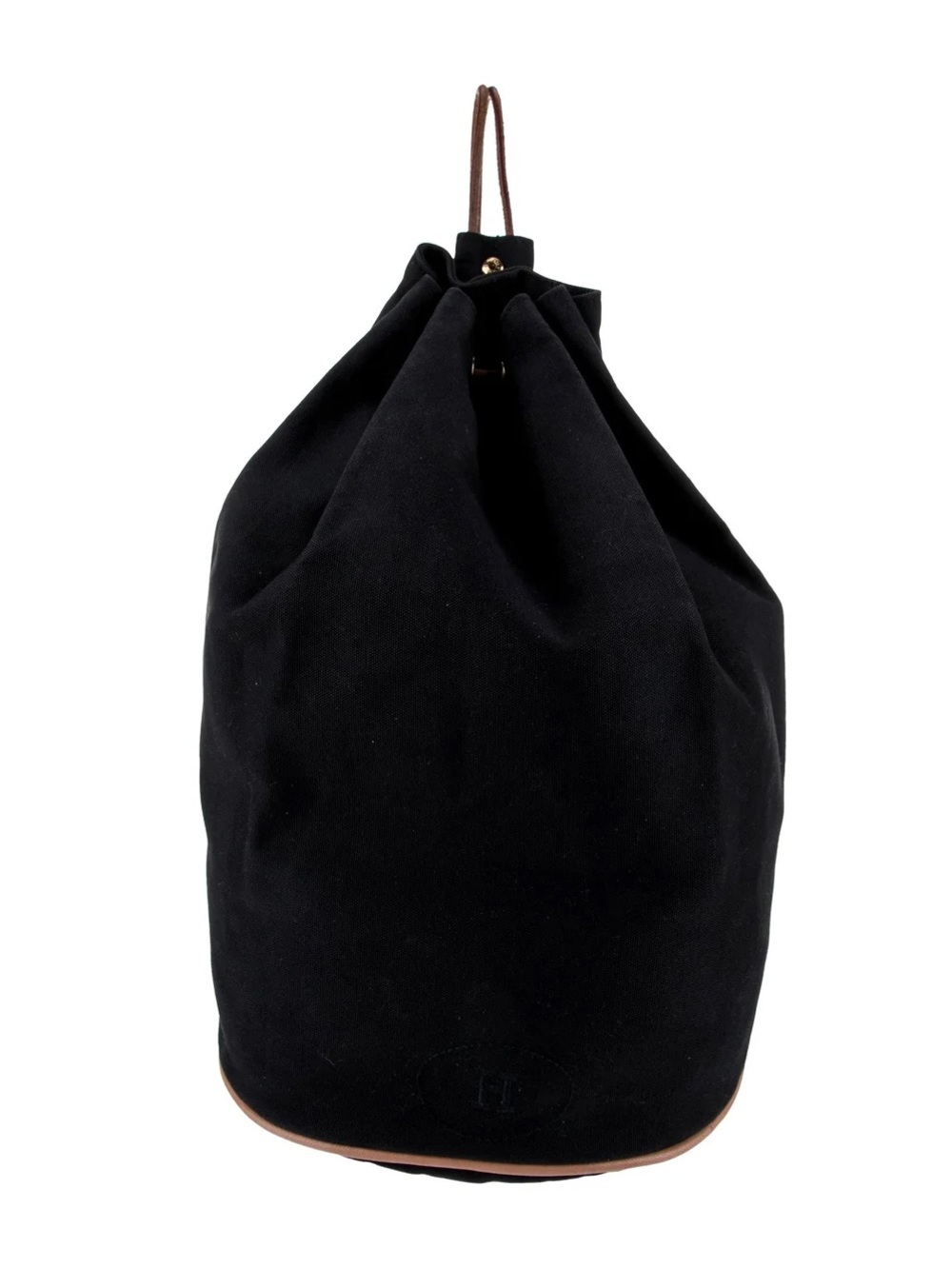 Hermès Toile Sac Polochon Backpack